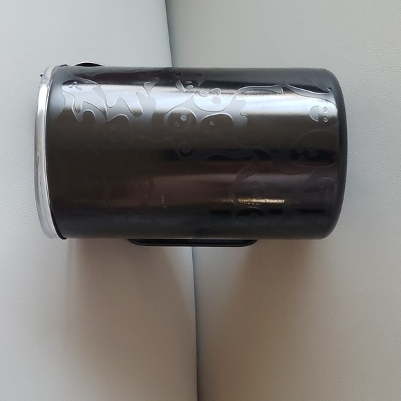 Stainless Steel embossed ghost mug with travel lid NWT - Picture 2 of 9